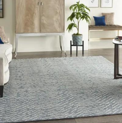 Colorado 8 x 10 Indigo and Ivory Area Rug