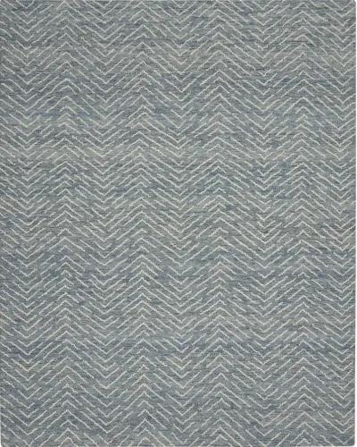 Colorado 8 x 10 Indigo and Ivory Area Rug