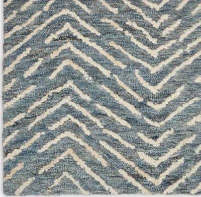 Colorado 8 x 10 Indigo and Ivory Area Rug