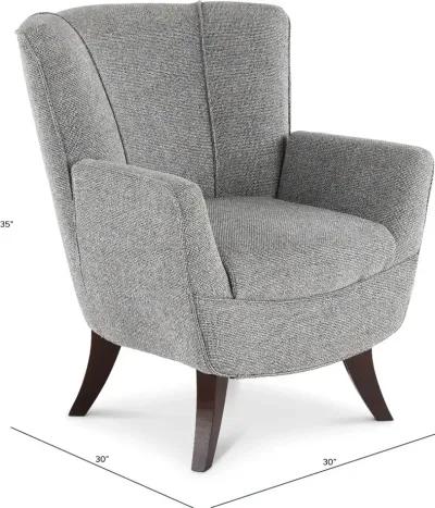 Bethany Steel Gray Accent Chair