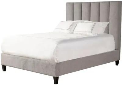 Avery Gray Queen Upholstered Bed