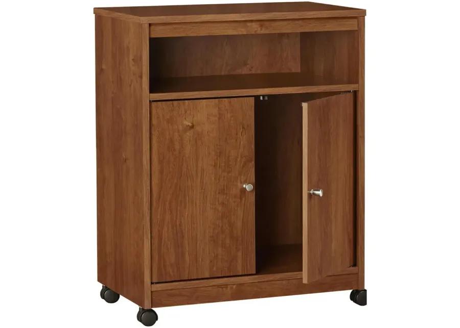 Landry Dark Brown Microwave Cart