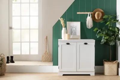 Farnel White 2-Door Storage Cabinet - South Shore