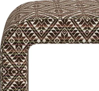 Meghan Dark Diamond Accent Bench - Skyline Furniture