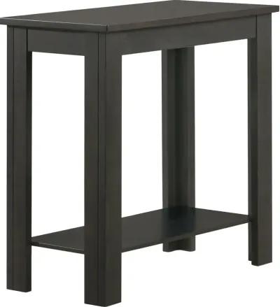 Pierce Charcoal Gray Side Table