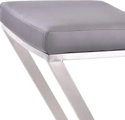 Atlantis Gray Counter Height Stool