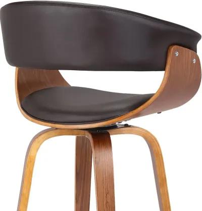 Julyssa Brown Counter Height Stool