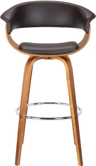 Julyssa Brown Counter Height Stool