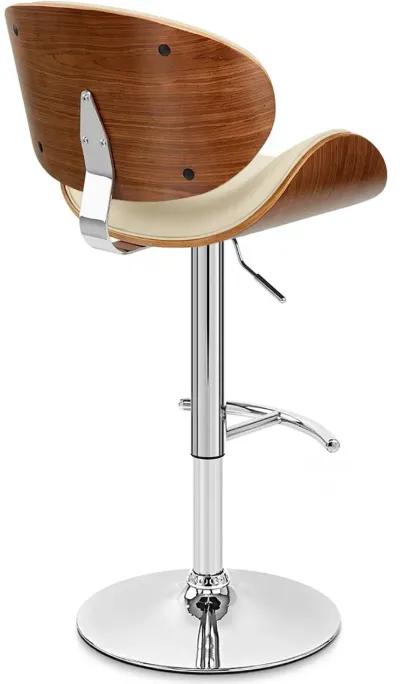 Naples Cream Adjustable Bar Stool