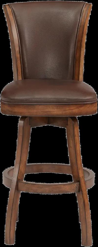 Raleigh Brown Counter Height Stool