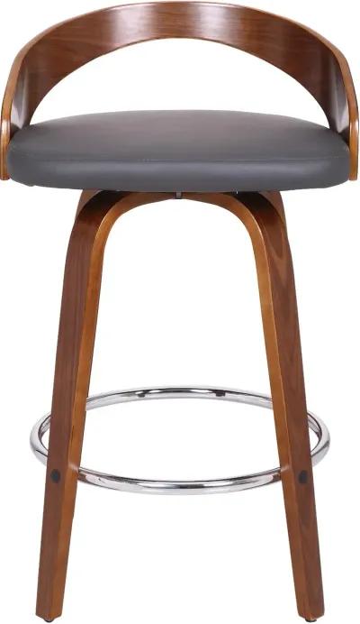 Sonia Gray Swivel Bar Stool