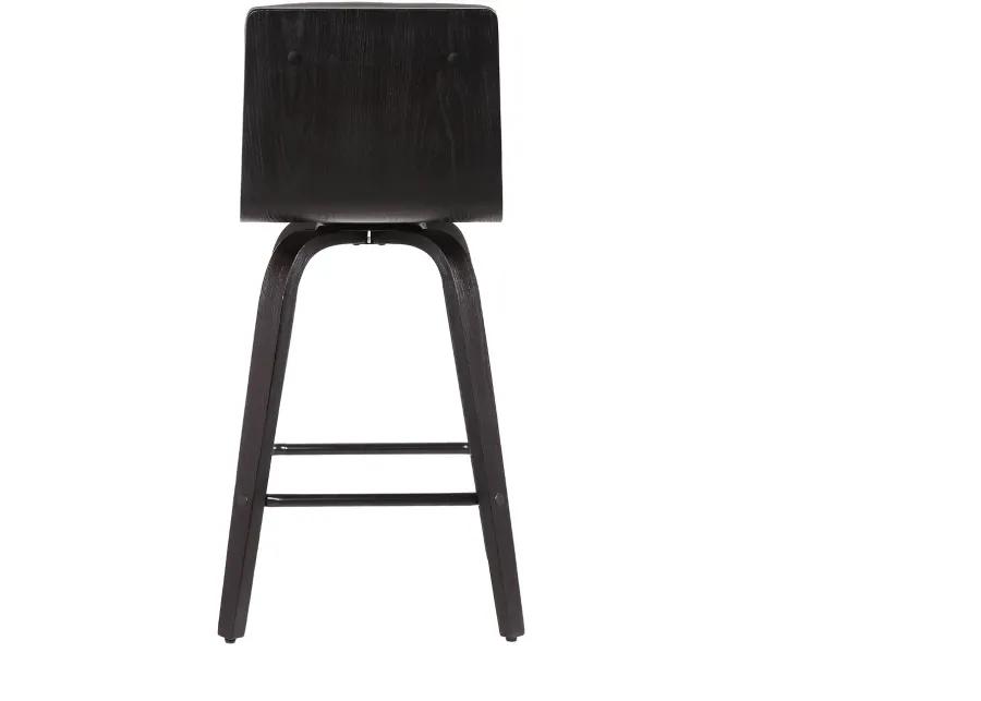 Vienna Gray Swivel Bar Stool