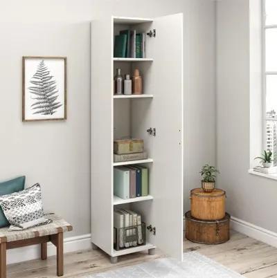 Kendall White 16" Utility Storage Cabinet