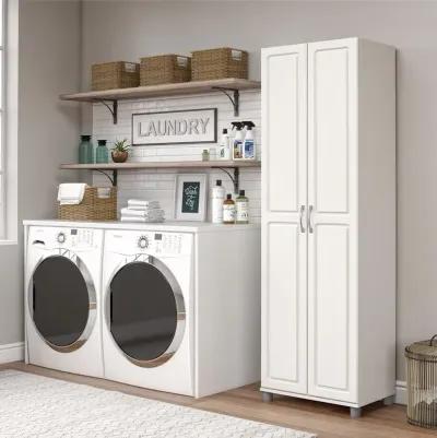 Kendall White 24" Utility Storage Cabinet