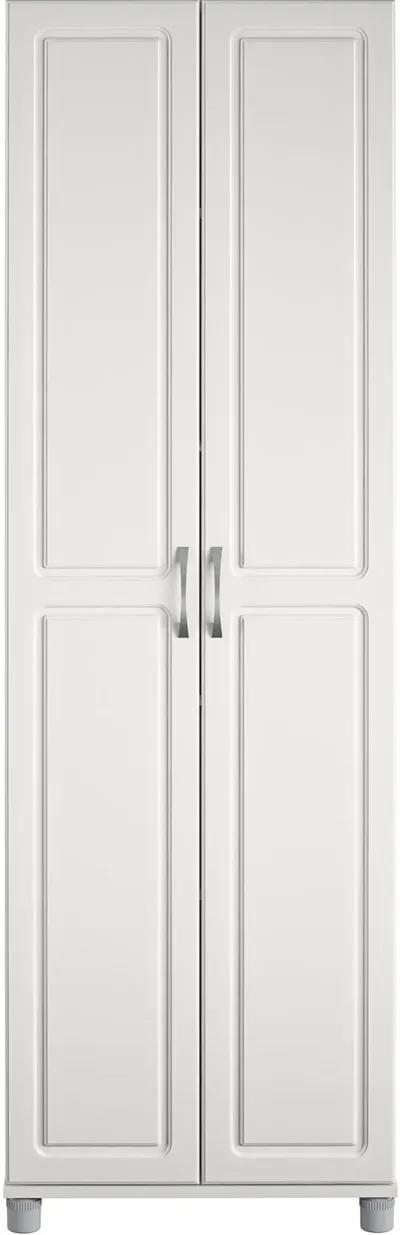 Kendall White 24" Utility Storage Cabinet