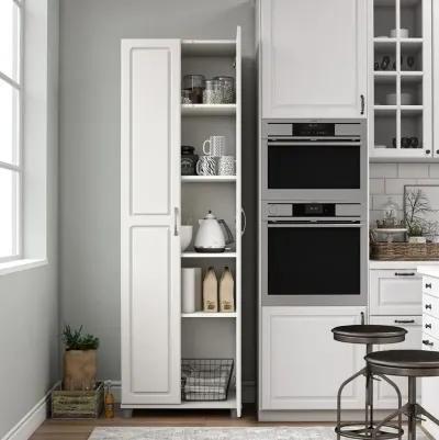 Kendall White 24" Utility Storage Cabinet