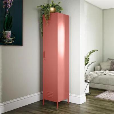 Mission Terracotta Single Metal Locker Storage Cabinet