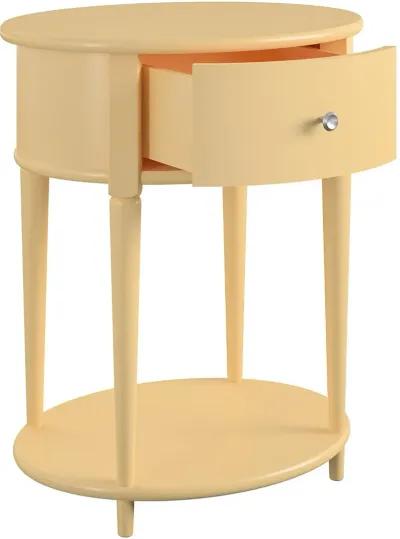 Aurora Light Yellow End Table