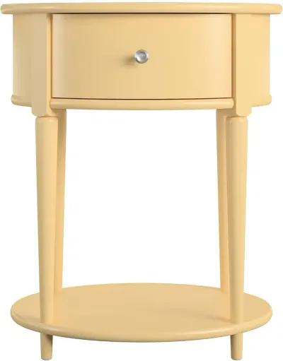 Aurora Light Yellow End Table