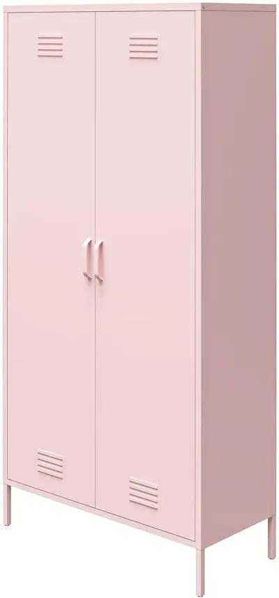 Cache Pink Tall 2 Door Metal Locker Cabinet