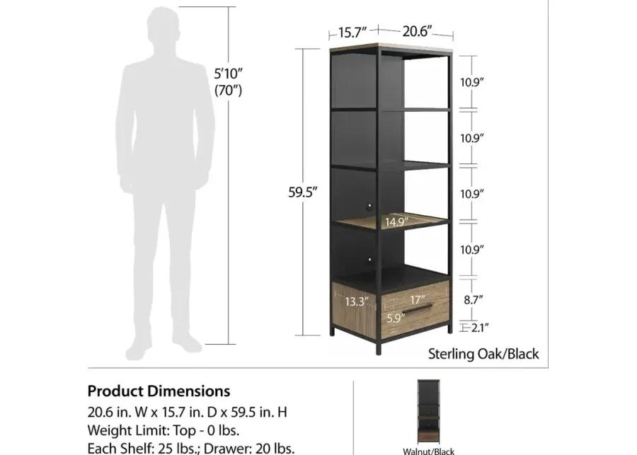 Structure Light Brown Audio Pier