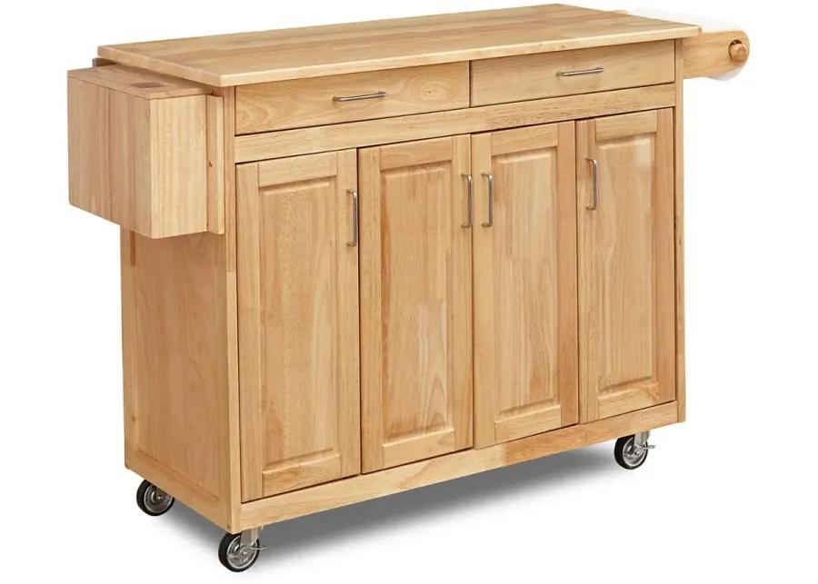 General Line Brown Kitchen Cart