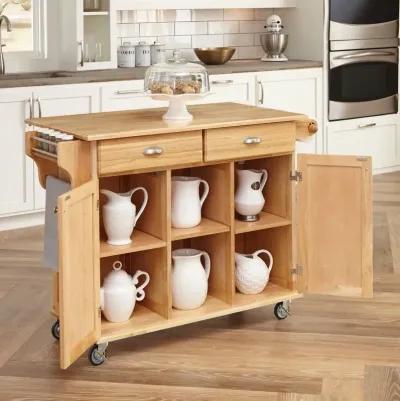 General Natural Kitchen Island