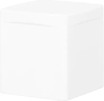 Dalya White Square Outdoor Side Table - South Shore