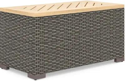 Boca Raton Brown Outdoor Storage Table