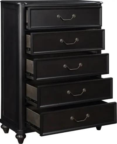 Herman Charcoal Brown Chest of Drawers