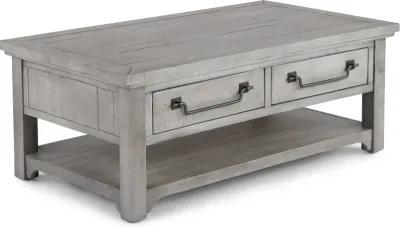 Beach House Gray Coffee Table