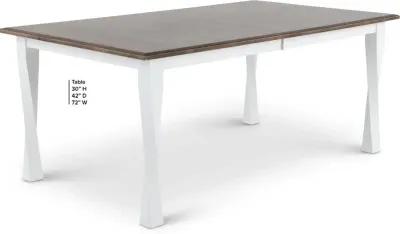 Cascades White Dining Table