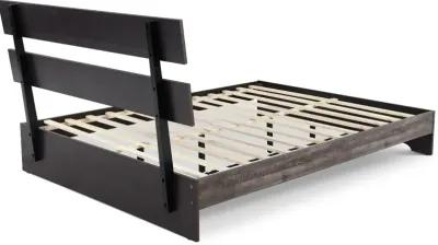 Alix Gray Full Platform Bed