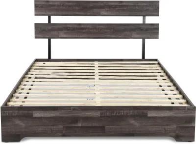 Alix Gray Twin Platform Bed