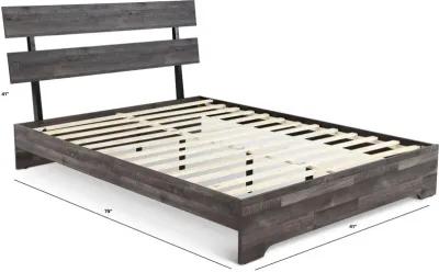 Alix Gray Twin Platform Bed