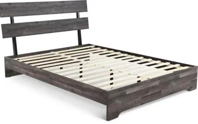 Alix Gray Twin Platform Bed