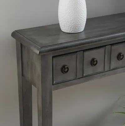 Sadie Gray Long Console Table