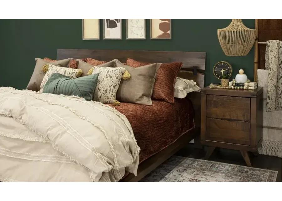 Pasco Brown Queen Platform Bed