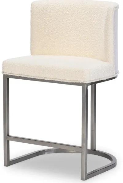 Biscayne Linen Upholstered Counter Height Dining Chair