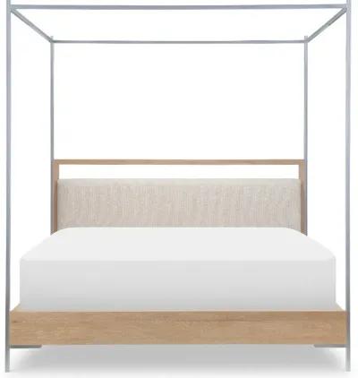 Biscayne Natural and Linen Queen Bed