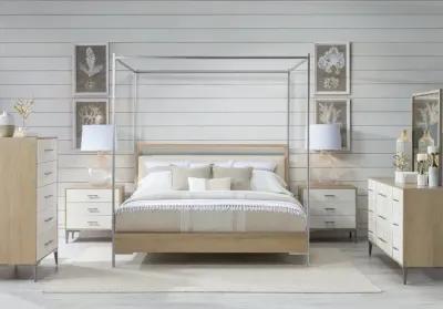 Biscayne Natural and Linen Queen Bed