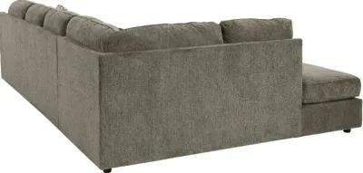 O'Pharrell Putty Brown 2 Piece Sectional