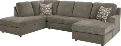 O'Pharrell Putty Brown 2 Piece Sectional