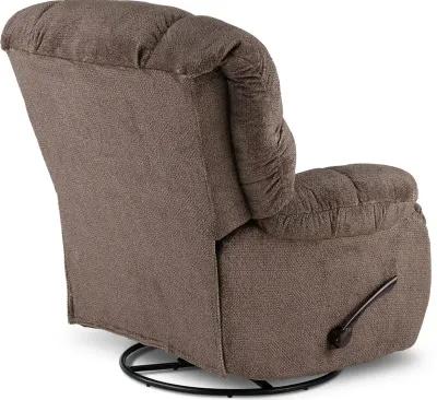 Daly Chateau Beige Swivel Glider Recliner