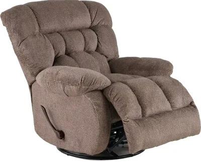 Daly Chateau Beige Swivel Glider Recliner