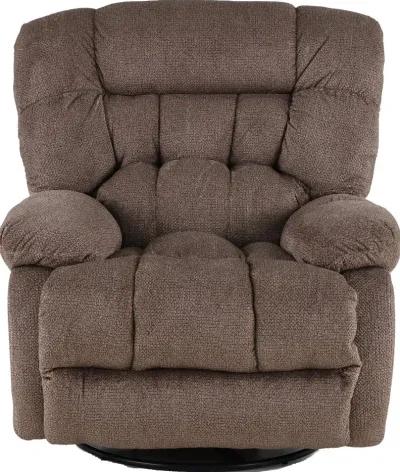 Daly Chateau Beige Swivel Glider Recliner