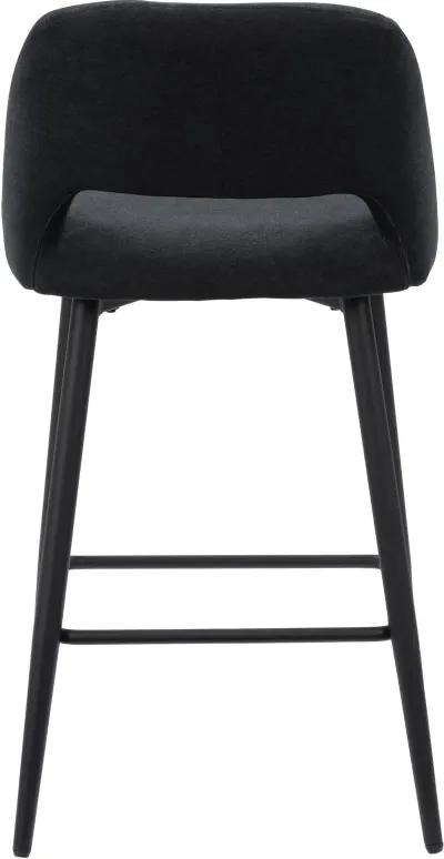 Blakeley Charcoal Velvet Barstool, Set of 2