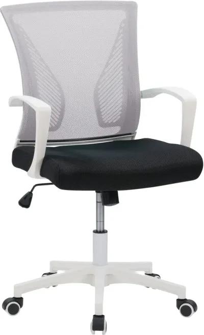 Workspace Ergonomic Gray Mesh Office Chair