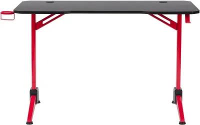 Conqueror Black and Red Gaming Desk