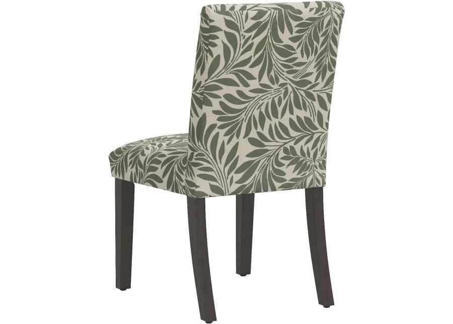 Drew Olive Green Vine Dining Chair - Skyline Furniture